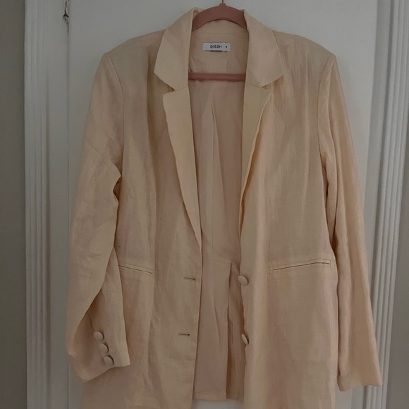 DISSH Linen Blazer - Picture 5 of 5